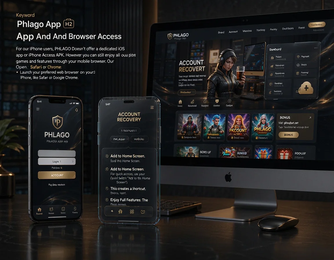 PHLAGO Page: Phlago App. Keyword: Phlago App. H2: App And Browser Access. Paragraph: For our iPhone users, PHLAGO doesn't offer a dedicated iOS app or iPhone Access APK. However, you can still enjoy all our games and features directly through your mobile browser. Our website is fully. List items: Open Safari or Chrome: Launch your preferred web browser on your iPhone, like Safari or Google Chrome., Visit phlagobet.net: Type 'phlagobet.net' into the address bar and press Enter to load the PHLAGO website., Add to Home Screen: For quick access, use your browser's 'Share' option (the square with an arrow pointing up) and select 'Add to Home Screen'. This creates a shortcut., Enjoy Full Features: The mo